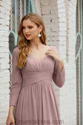 Robe de demoiselle d'honneur Baoleely en mousseline de soie, robe de soirée formelle, 28016