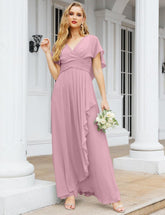 Baoleely Bridesmaid Dresses Backless Formal Prom Gowns for Evening Party Mother of The Bride Dress 28040
