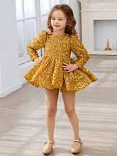 Ball-Gown/Princess Sequins Short/Mini Baby Girl Dress