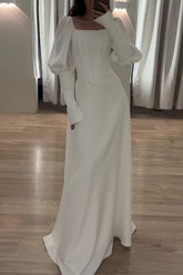 Robes de soirée élégantes à volants et col carré, unies, portées par des célébrités