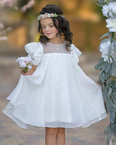 A-line Chiffon Short/Mini Dress (2003227742)