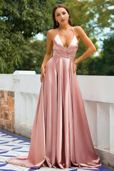 Satin Prom Dress
