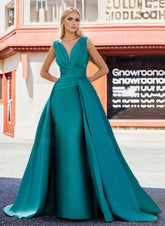 A-Line/Princess V-Neck Sleeveless Mother Of The Bride Dresses