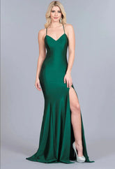 Maxi Dress Open Back Bridesmaid Dresses VMB22