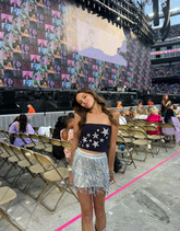 Vestido de cóctel sexy de dos piezas para fiesta de bienvenida Y2482