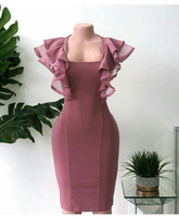 Robe moulante tendance, robe de soirée, robe de bal de promo Y6058