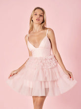 A-line Cute Short Tulle Homecoming Dress SYH67