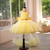 Tulle Sleeves Less Knee-length Baby Girl Dress