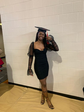 Vestido negro ajustado, vestido negro de graduación, vestido corto de fiesta de bienvenida Y2008