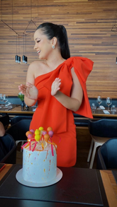 Vestido elegante naranja para fiesta de bienvenida, vestido para fiesta de cumpleaños número 18 Y2716