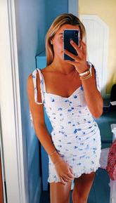 Vestido sexy de tirantes finos para baile de bienvenida Y2286