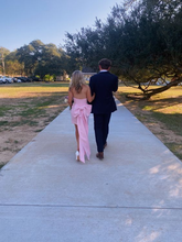 Vestido corto rosa para fiesta de bienvenida Y6540