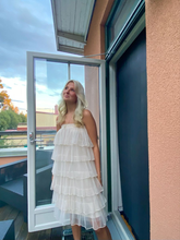 Vestido de fiesta de tul con volantes, modelo Y2300, recién llegado