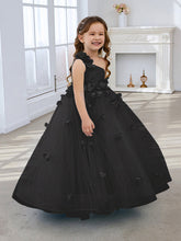Ball-Gown/Princess Tulle Floor-length Flower Girl Dress