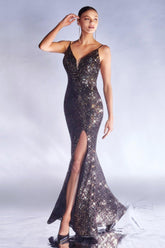 Sparkling Long Prom Dress
