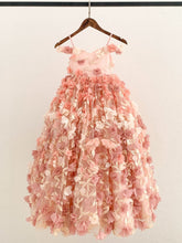 A-line Tulle Floor-length Dress (2003227607)