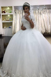 Vestidos de novia modernos con encaje | Vestidos de novia de princesa