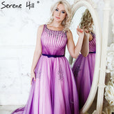 Robe de bal violette, robe de soirée, robe de soirée pour séance photo HA2056