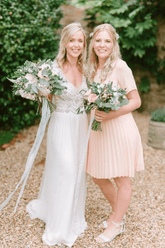 Wedding Dresses Modest Deep V-neck Beach Open Back Bridal Gowns WD539