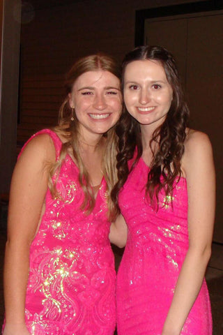 One Shoulder Sequined Mermaid Prom Dress