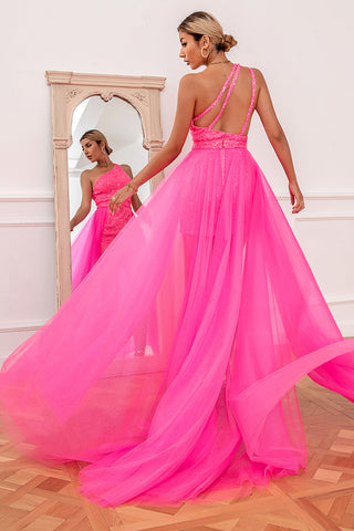 Hot Detchable Train Prom Dress