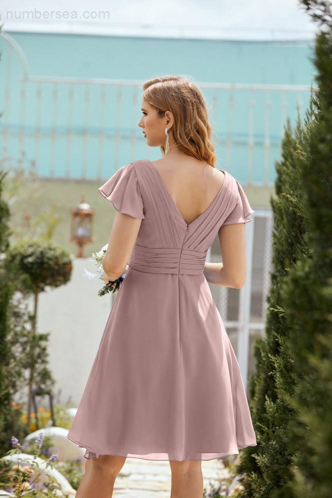 Knee Length Homecoming Dresses Formal Cocktail Prom Gown 28013