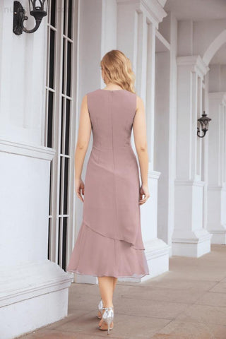 Sunnderly Two-Piece A-line Mother of The Bride Dress Formal Party Gown Dress SY28072