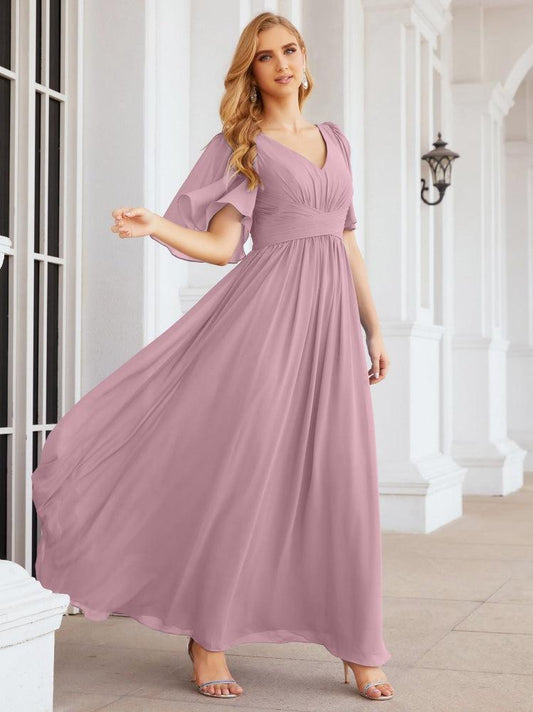 Numbersea Bridesmaid Dresses for Women Wedding Long Party Prom Dress  28068