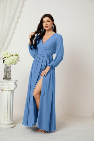 Baoleely Side Split Formal Dresses for Elegant Events