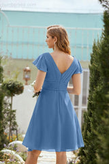Knee Length Homecoming Dresses Formal Cocktail Prom Gown 28013