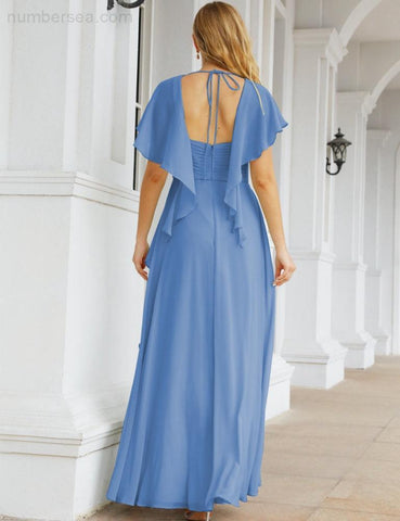 Baoleely Bridesmaid Dresses Backless Formal Prom Gowns for Evening Party Mother of The Bride Dress 28040