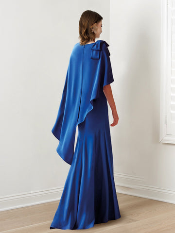 Sheath/Column Scoop Sleeveless Mother of the Bride Dresses