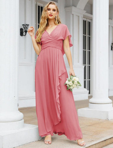 Baoleely Bridesmaid Dresses Backless Formal Prom Gowns for Evening Party Mother of The Bride Dress 28040