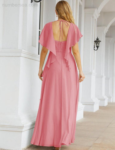 Baoleely Bridesmaid Dresses Backless Formal Prom Gowns for Evening Party Mother of The Bride Dress 28040