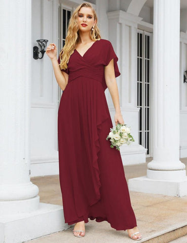 Baoleely Bridesmaid Dresses Backless Formal Prom Gowns for Evening Party Mother of The Bride Dress 28040