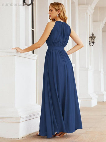 Robe de demoiselle d'honneur dos nu Baoleely, taille empire, robe de soirée formelle pour mère de la mariée 28030