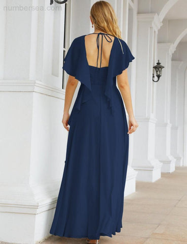 Baoleely Bridesmaid Dresses Backless Formal Prom Gowns for Evening Party Mother of The Bride Dress 28040