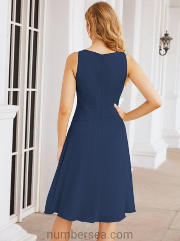 Sunnderly Mother of The Bride Dresses Prom Dress Casual Pleated Dress  SY28065