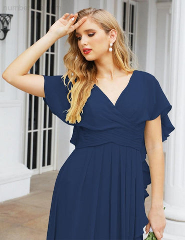 Baoleely Bridesmaid Dresses Backless Formal Prom Gowns for Evening Party Mother of The Bride Dress 28040