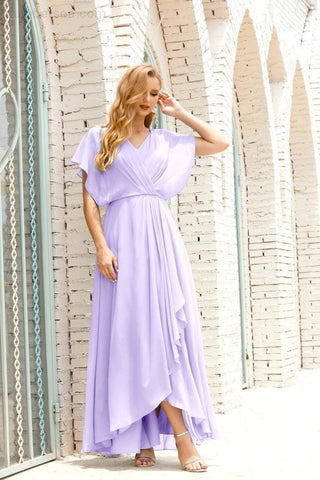 Robe de soirée longue Baoleely pour mère de la mariée, grande taille, col en V, longueur au sol, pour invitée de mariage, 28020