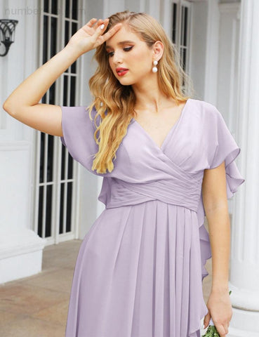 Baoleely Bridesmaid Dresses Backless Formal Prom Gowns for Evening Party Mother of The Bride Dress 28040