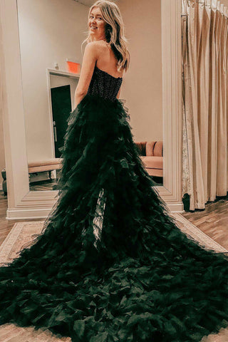 Tulle High-Low Prom Dress