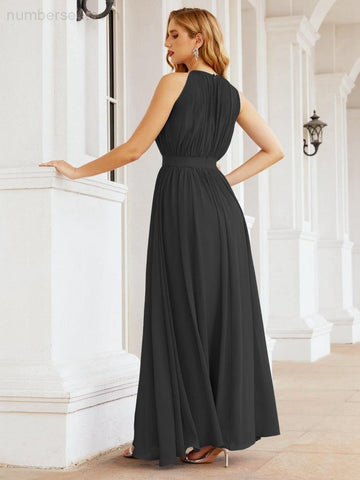 Robe de demoiselle d'honneur dos nu Baoleely, taille empire, robe de soirée formelle pour mère de la mariée 28030