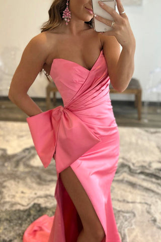 Robe de bal sirène à décolleté cœur