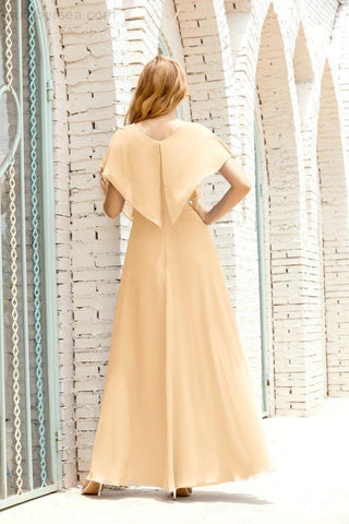 Robe de soirée longue Baoleely pour mère de la mariée, grande taille, col en V, longueur au sol, pour invitée de mariage, 28020