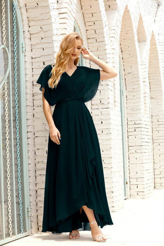 Robe de soirée longue Baoleely pour mère de la mariée, grande taille, col en V, longueur au sol, pour invitée de mariage, 28020