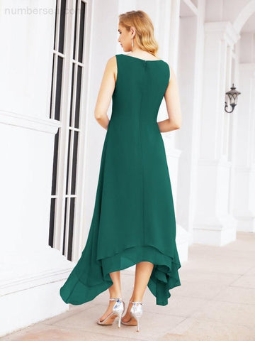 Sunnderly Two-Piece A-line Mother of The Bride Dress Formal Party Gown Dress SY28073