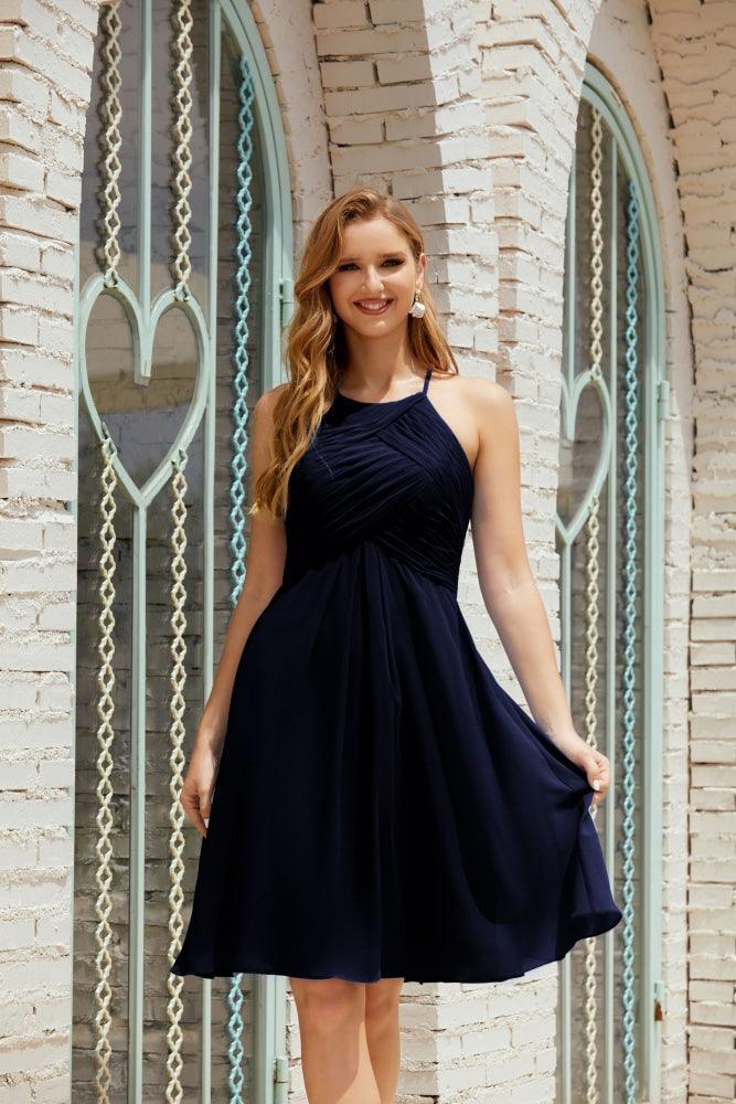 Sleeveless Homecoming Dresses Formal Cocktail Prom Gown 28014