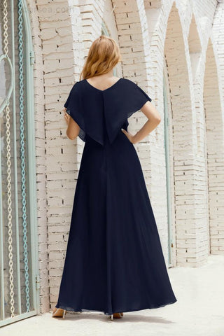 Robe de soirée longue Baoleely pour mère de la mariée, grande taille, col en V, longueur au sol, pour invitée de mariage, 28020