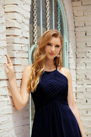 Vestidos de fiesta sin mangas, vestido formal de cóctel para graduación 28014 